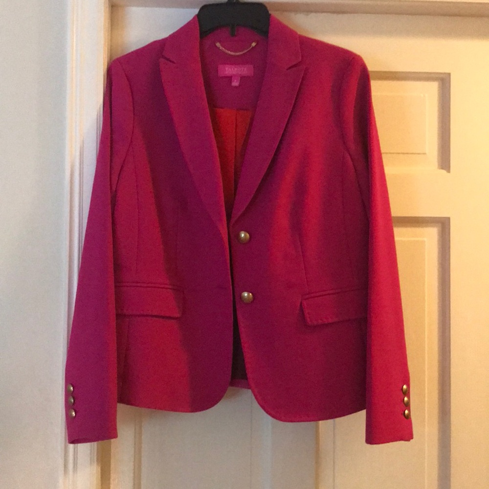 Talbots size 6 pink blazer - this season